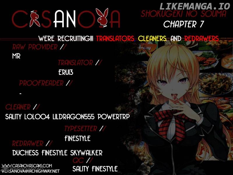 Read Food Wars Shokugeki no Soma En Manga Online