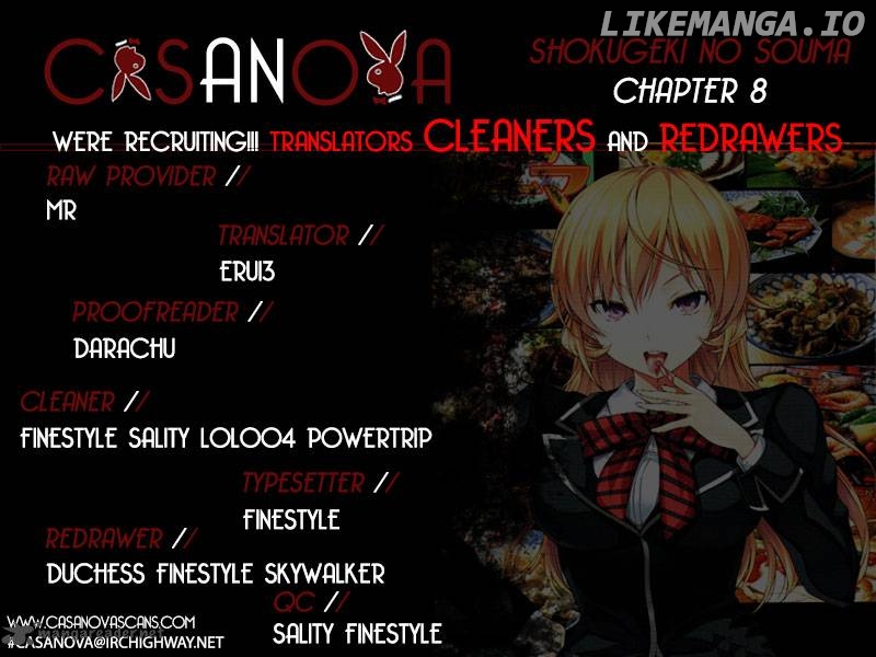 Read Food Wars Shokugeki no Soma En Manga Online
