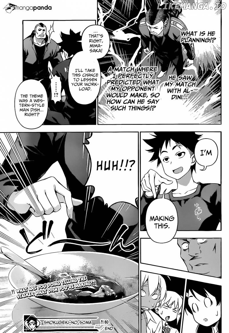 Read Food Wars Shokugeki no Soma En Manga Online