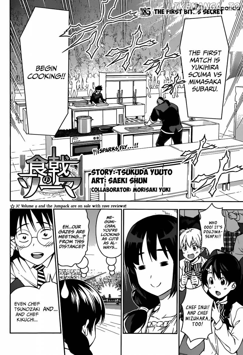 Read Food Wars Shokugeki no Soma En Manga Online