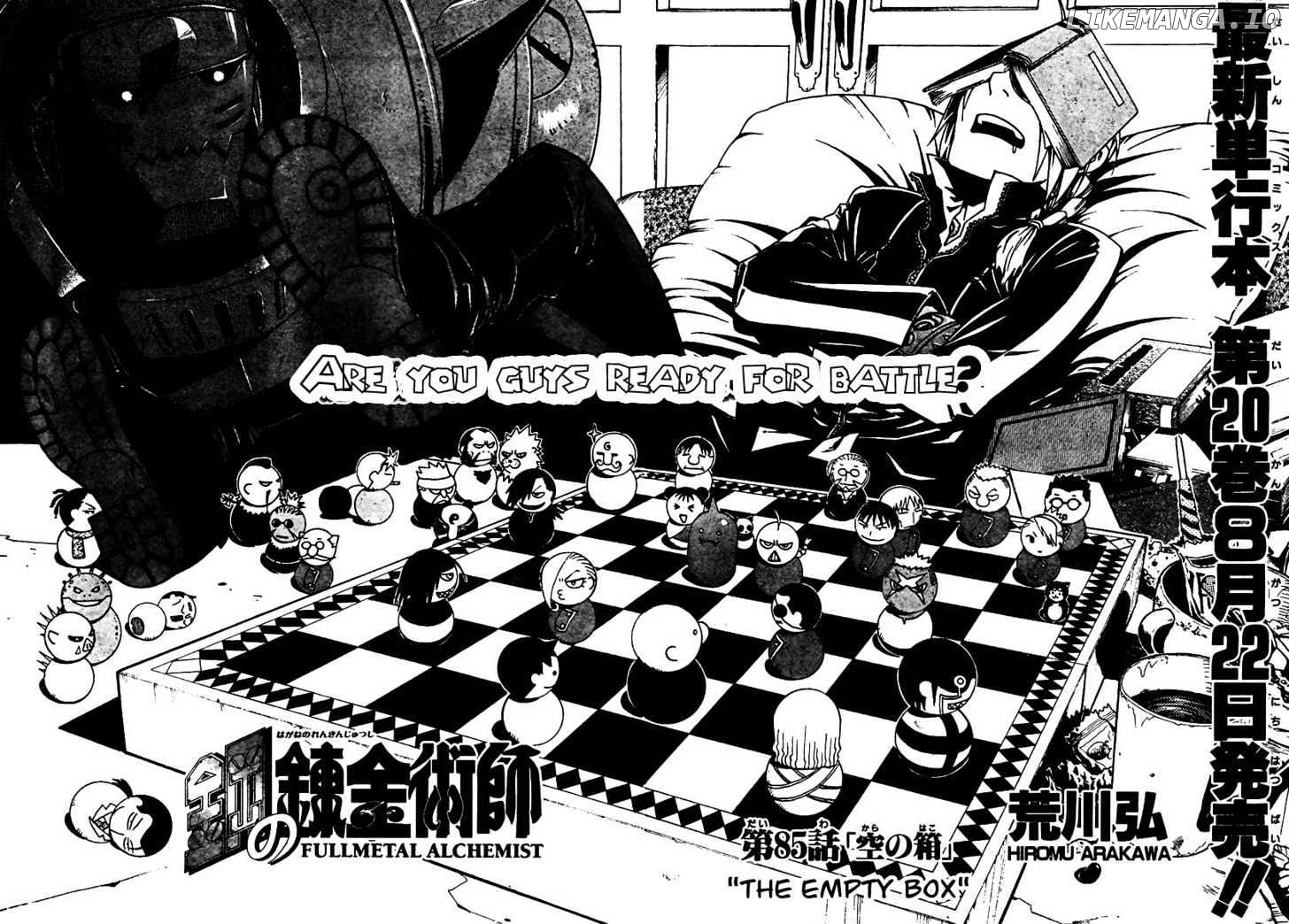 Read Fullmetal Alchemist En Manga Online