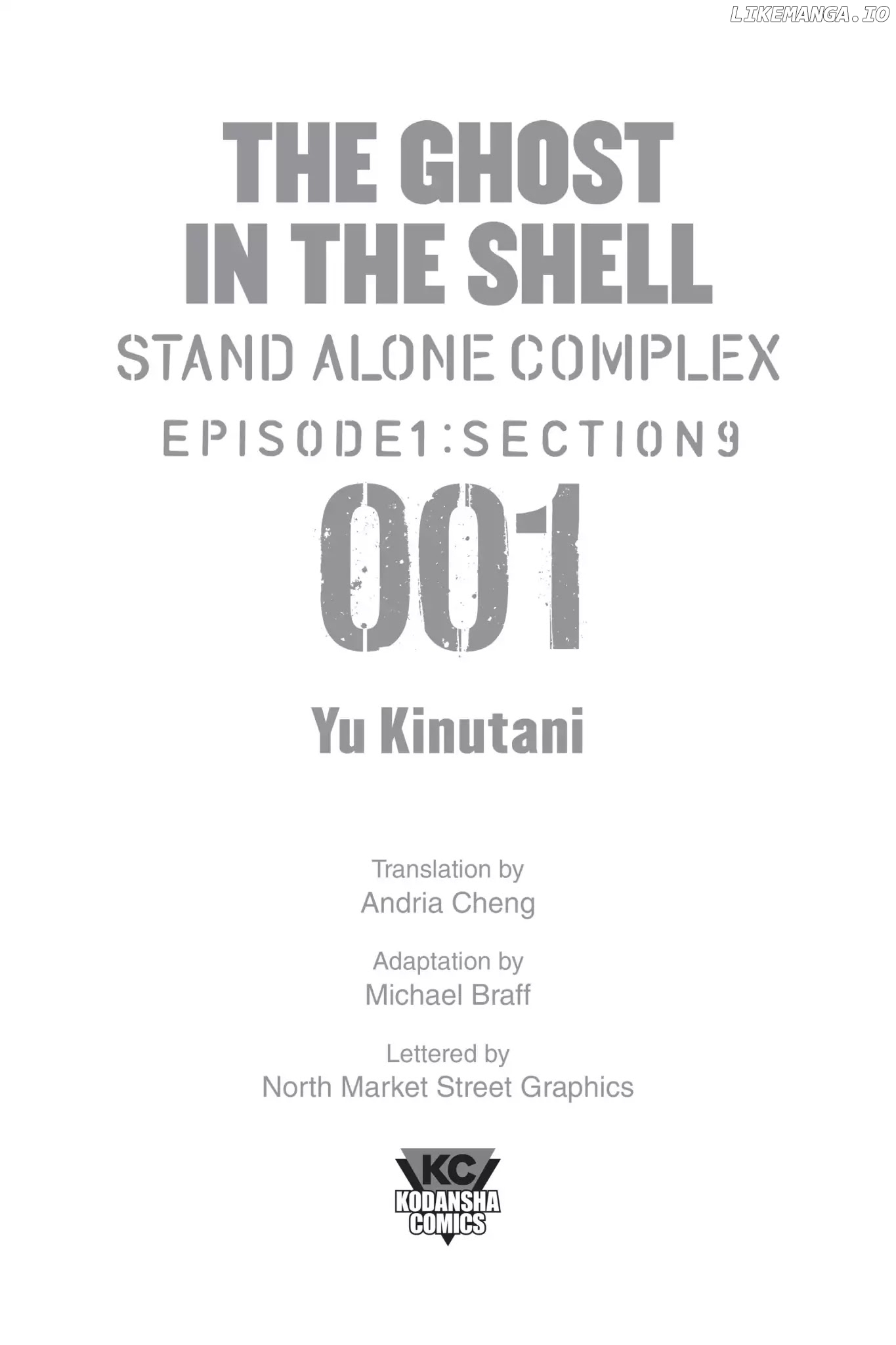 Read Ghost in the Shell Stand Alone Complex En Manga Online