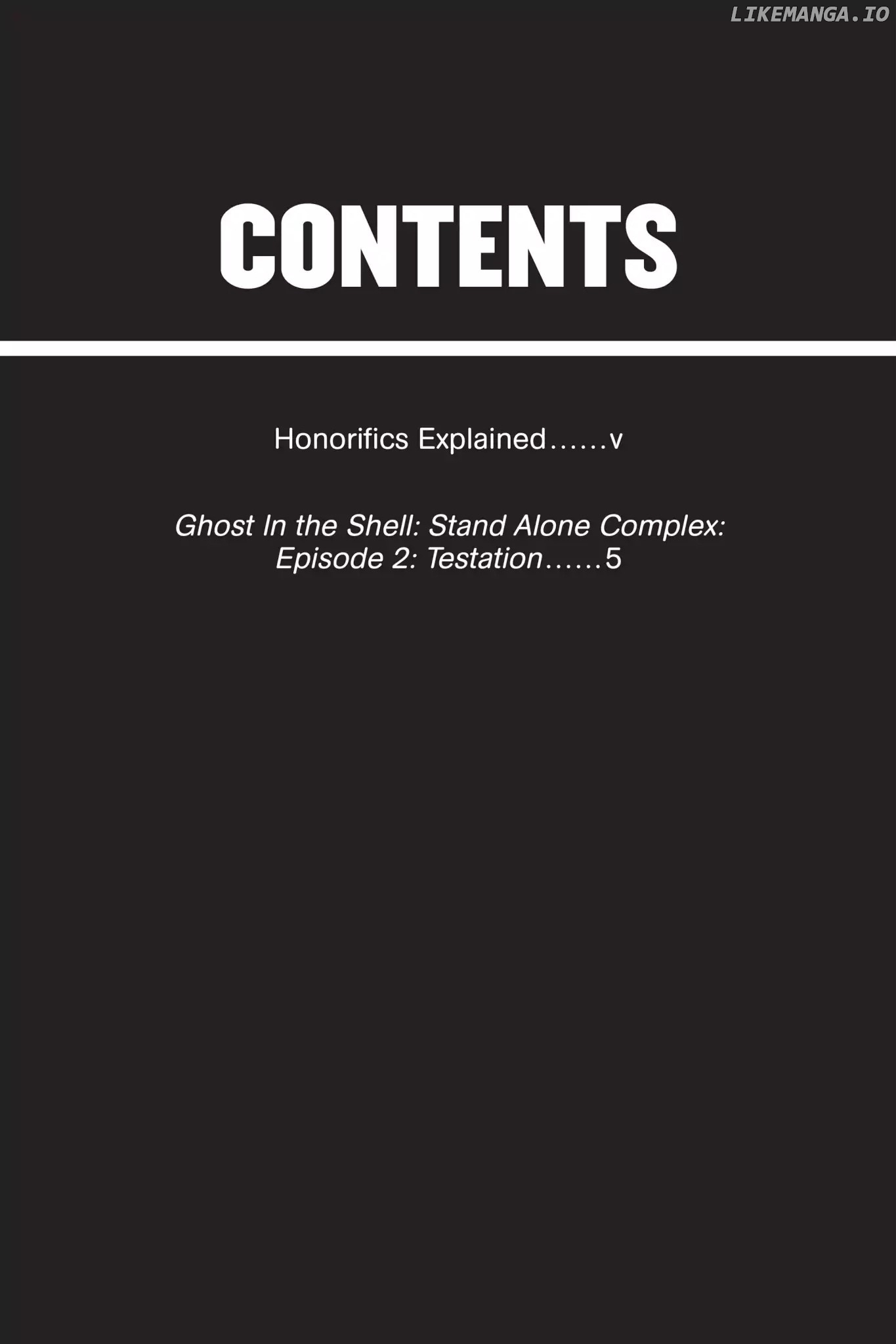 Read Ghost in the Shell Stand Alone Complex En Manga Online