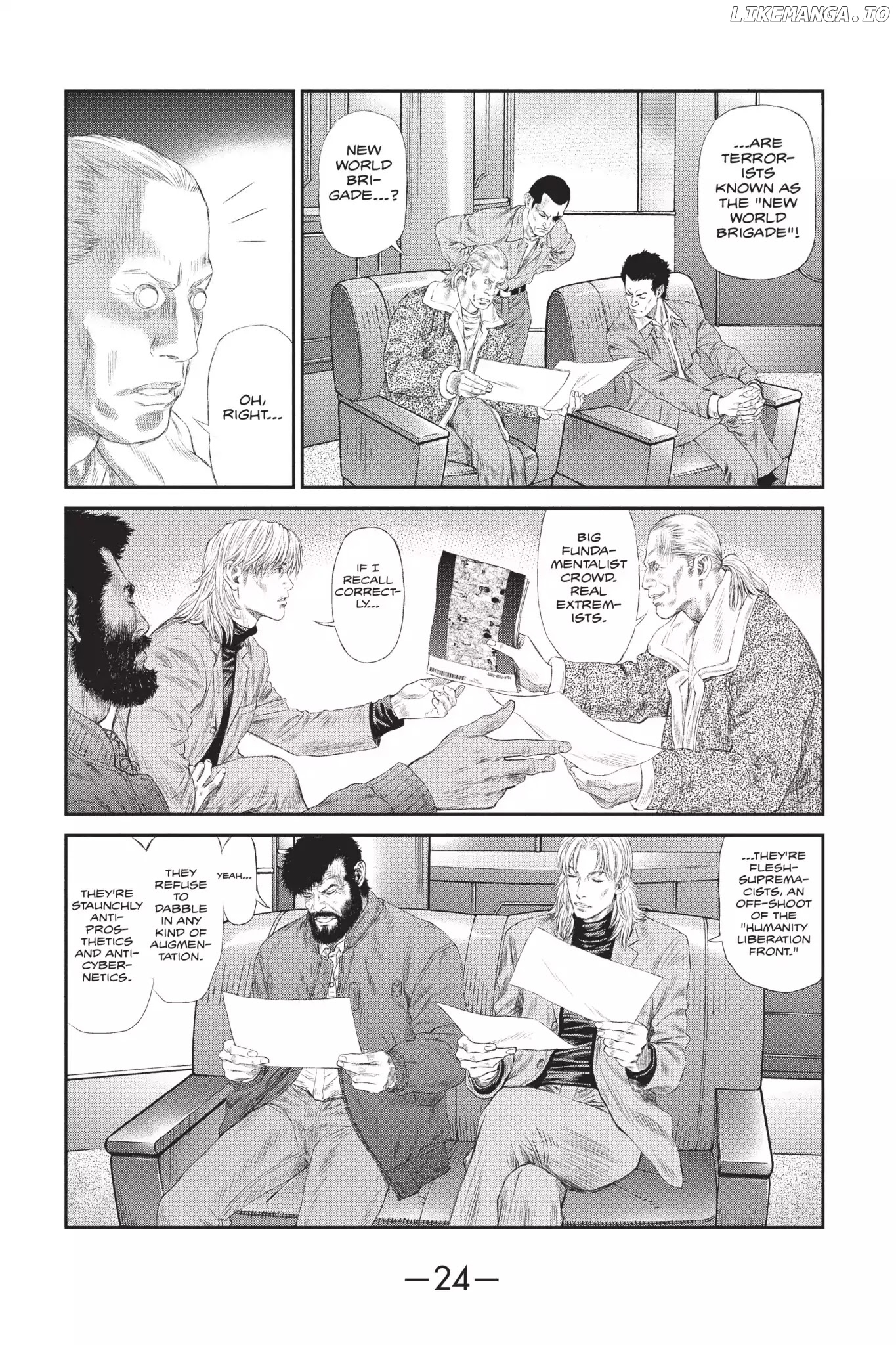 Read Ghost in the Shell Stand Alone Complex En Manga Online