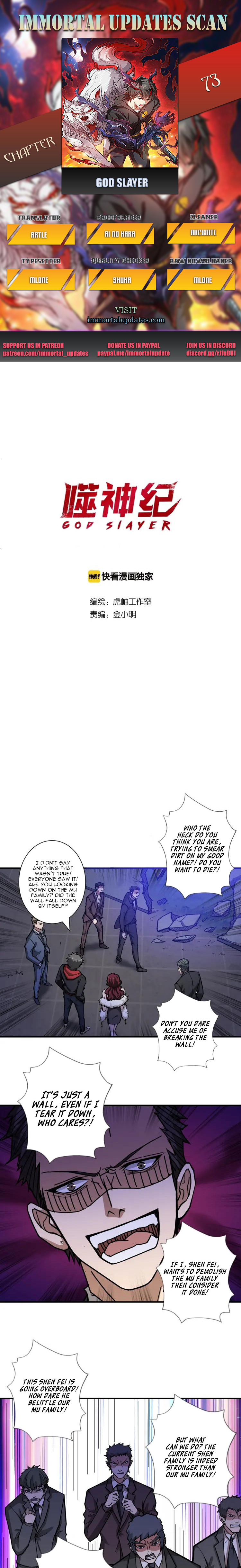 Read God Slayer En Manga Online