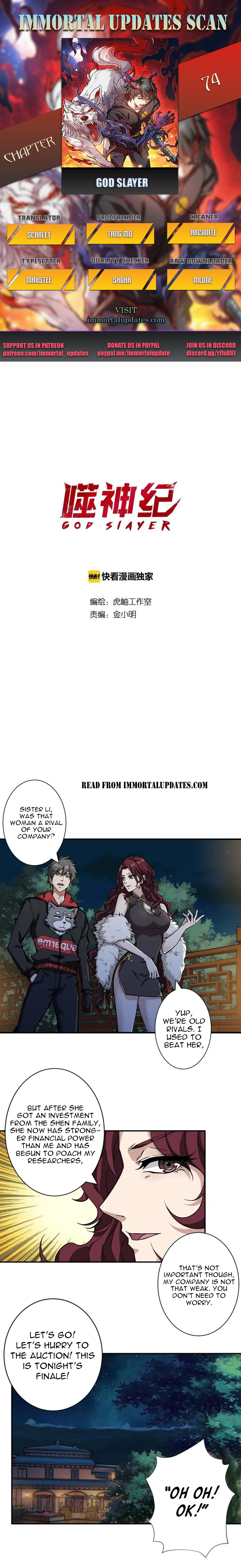 Read God Slayer En Manga Online
