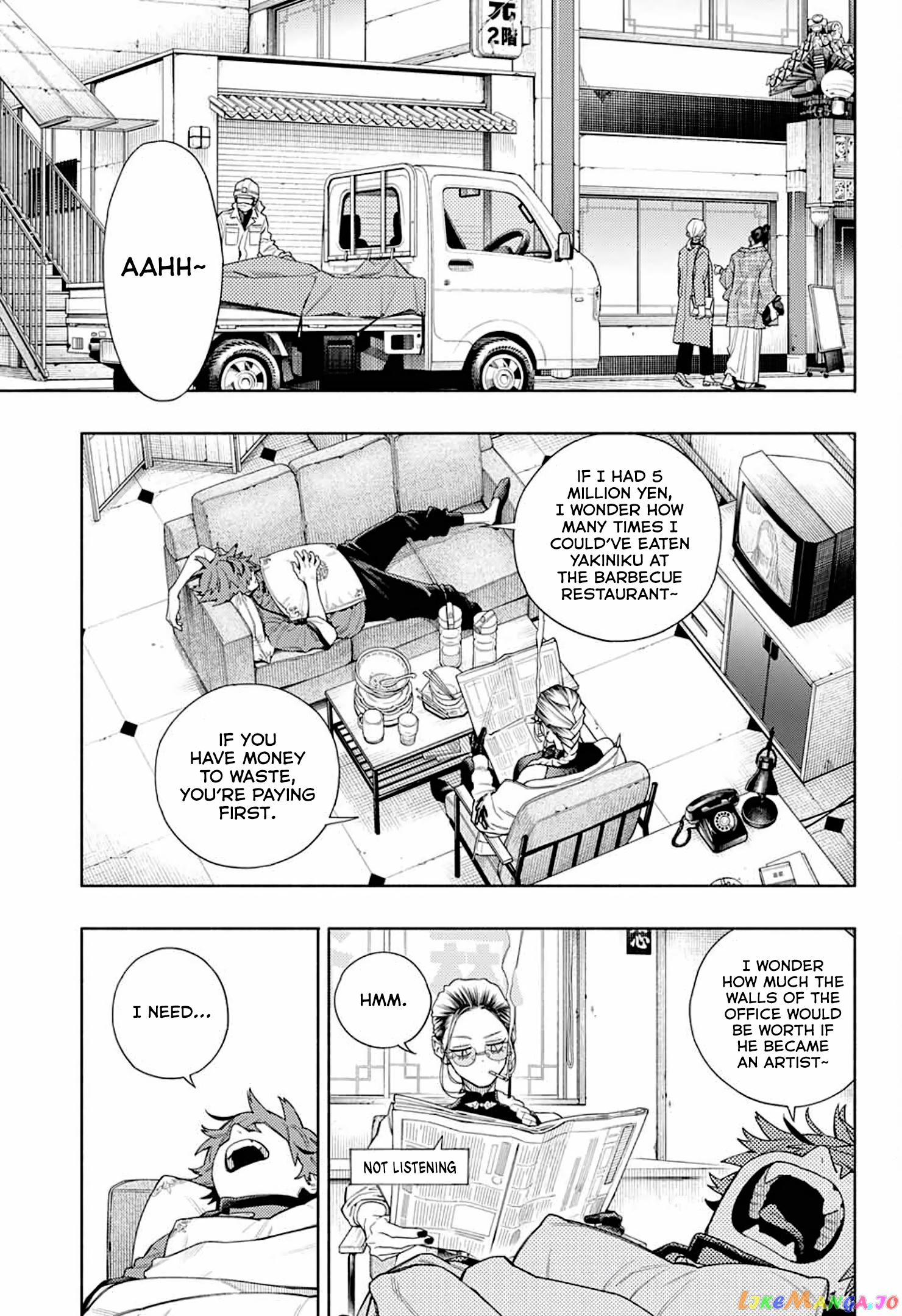 Read Gokurakugai En Manga Online