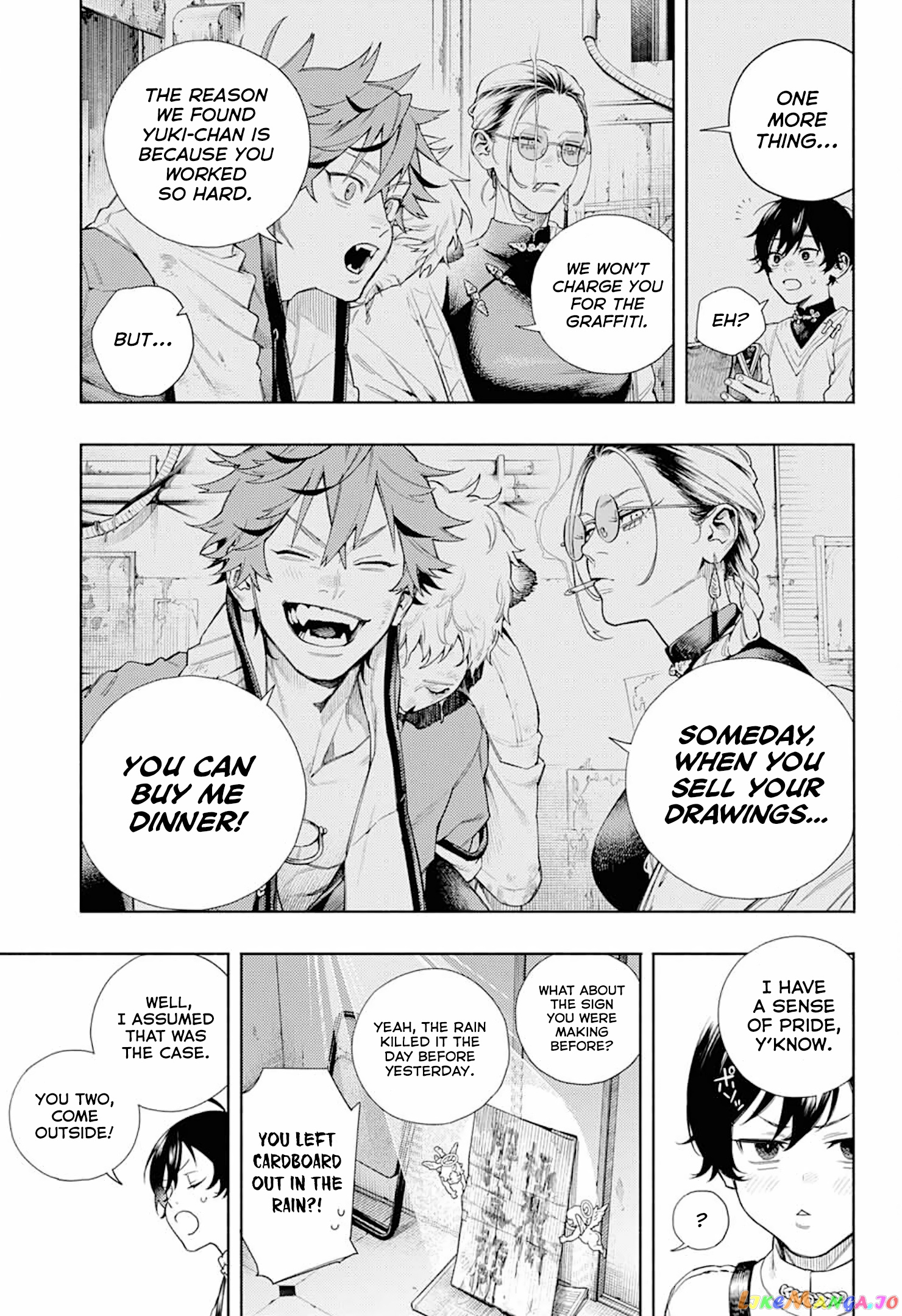 Read Gokurakugai En Manga Online