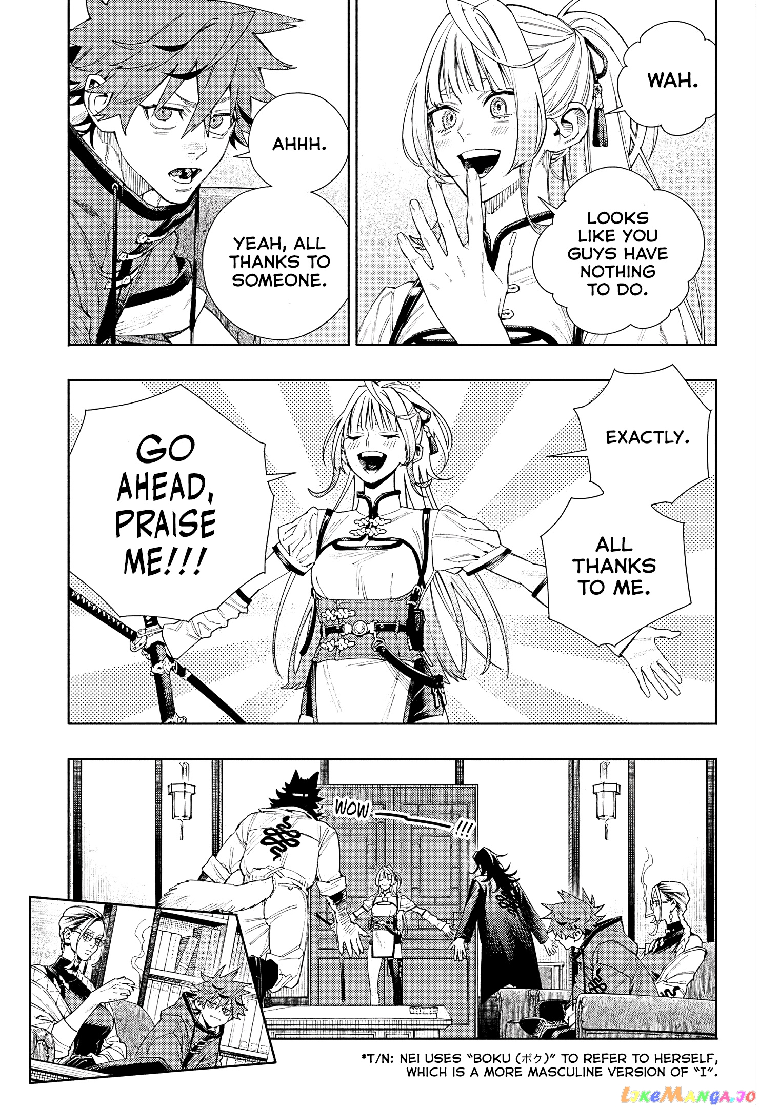 Read Gokurakugai En Manga Online