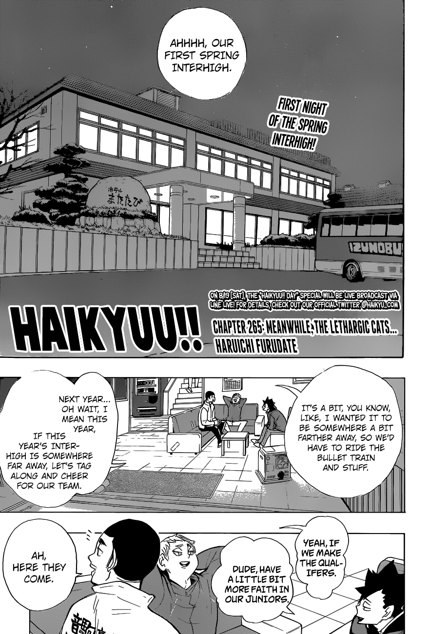 Read Haikyuu En Manga Online