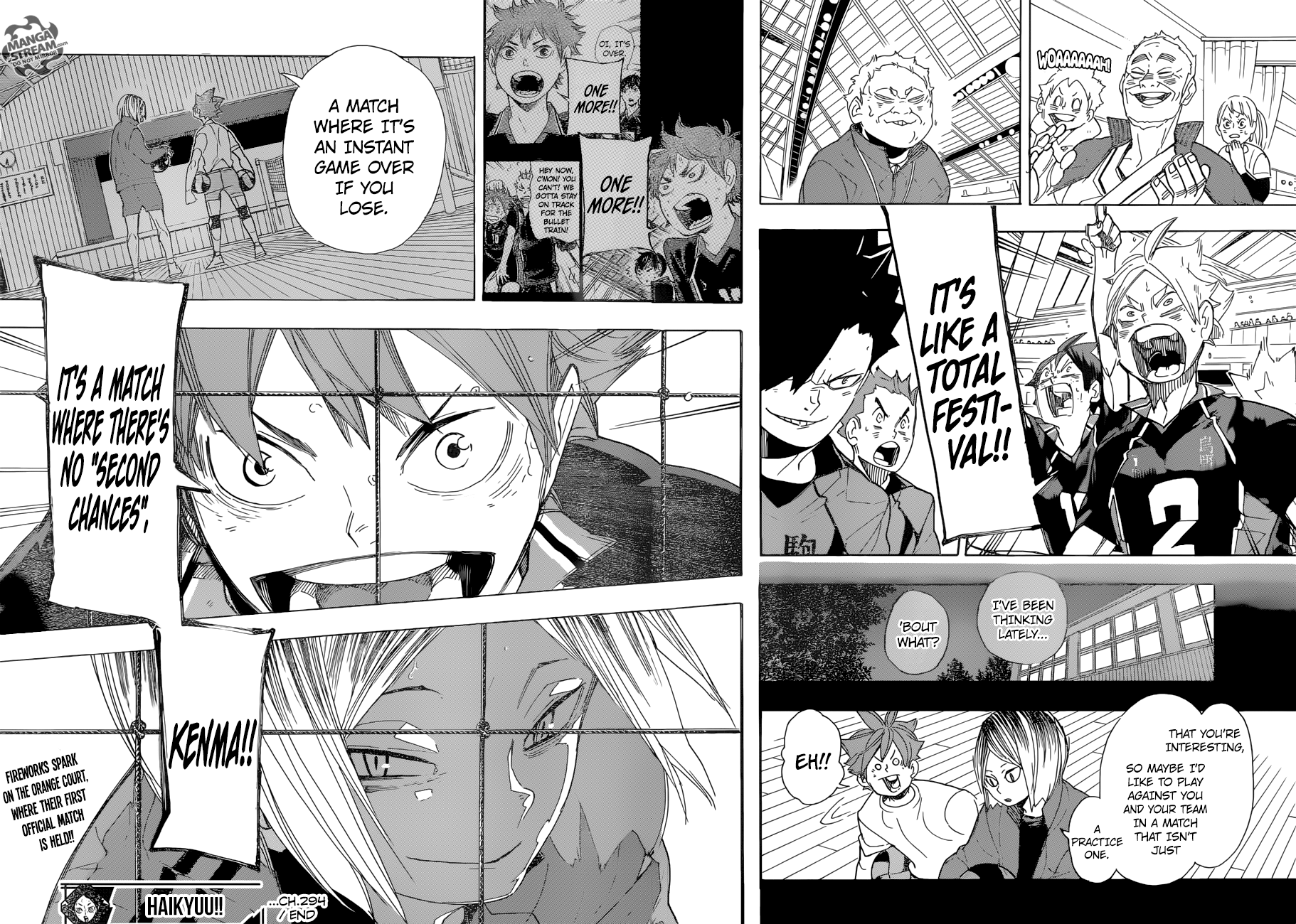 Read Haikyuu En Manga Online
