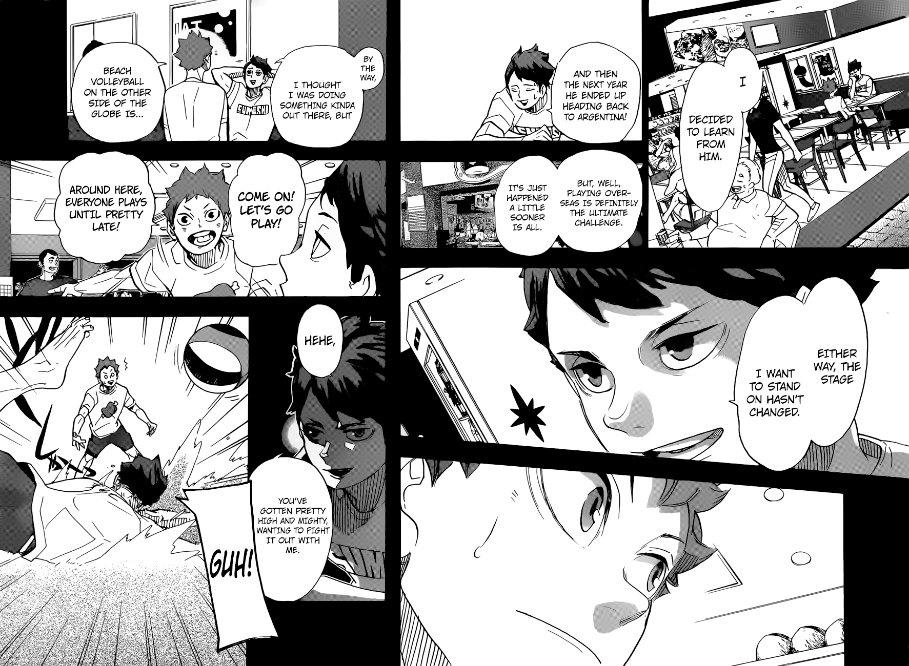Read Haikyuu En Manga Online