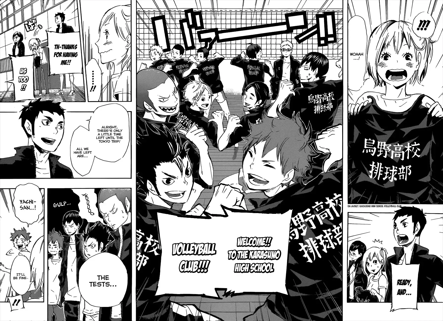 Read Haikyuu En Manga Online
