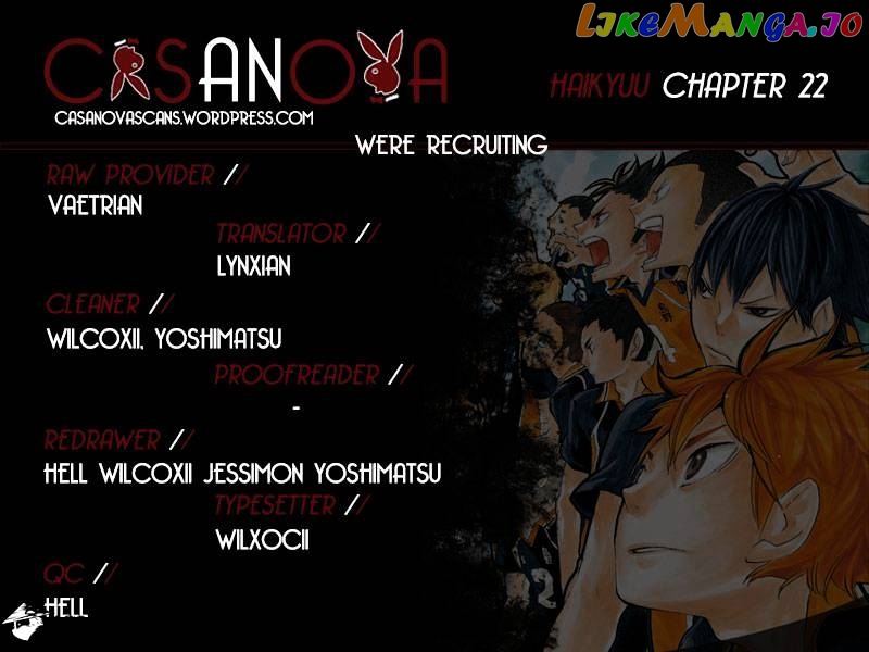 Read Haikyuu En Manga Online