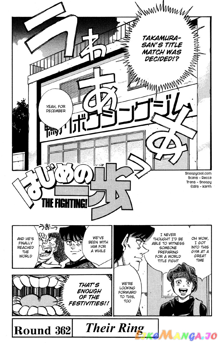 Read Hajime no Ippo En Manga Online