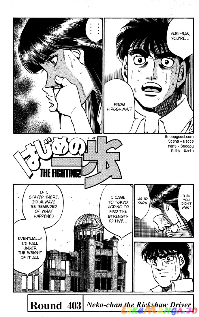 Read Hajime no Ippo En Manga Online