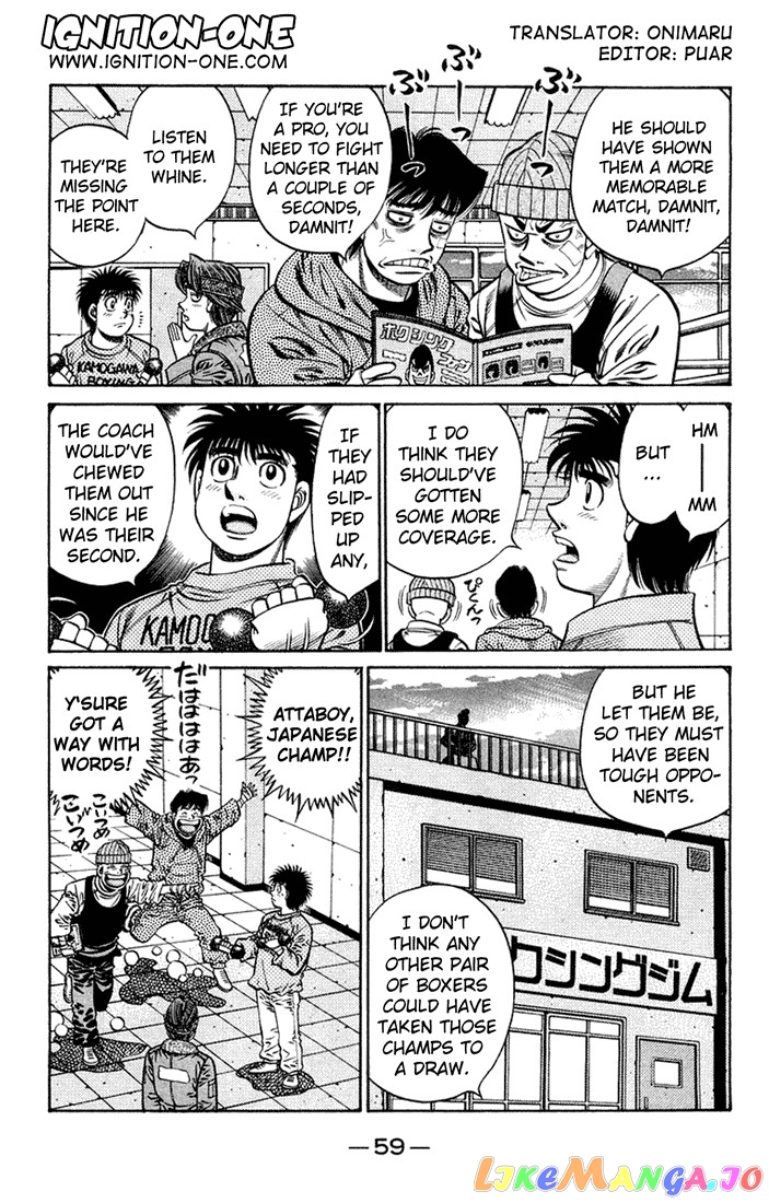 Read Hajime no Ippo En Manga Online