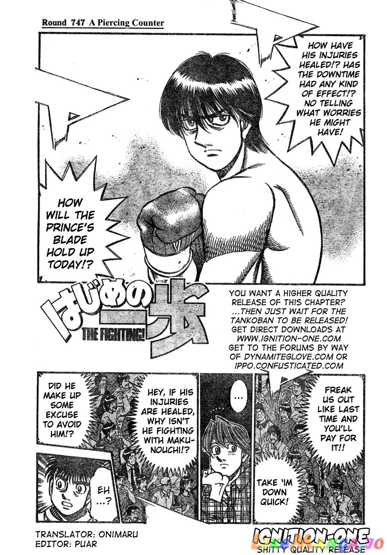 Read Hajime no Ippo En Manga Online