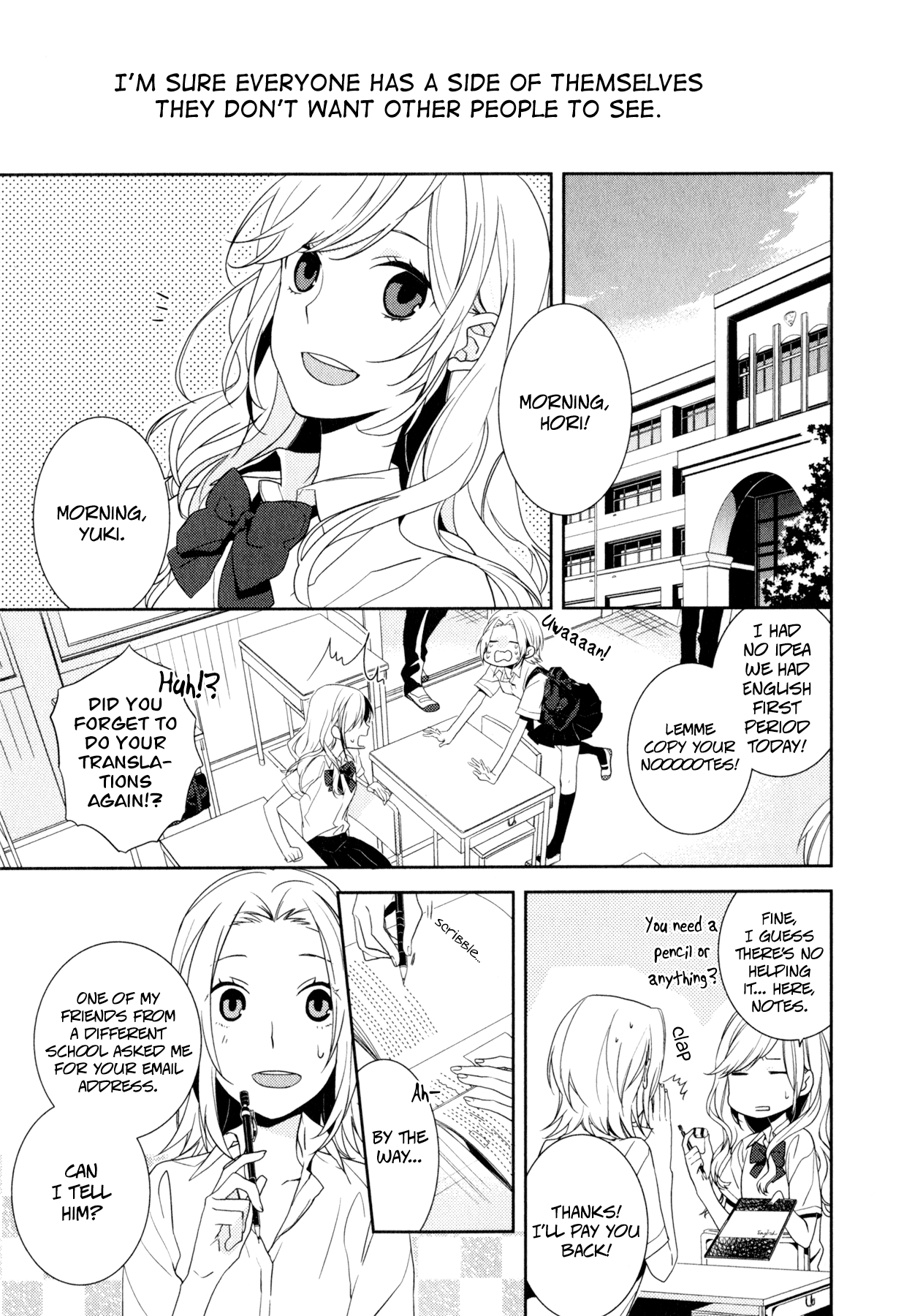Read Horimiya En Manga Online
