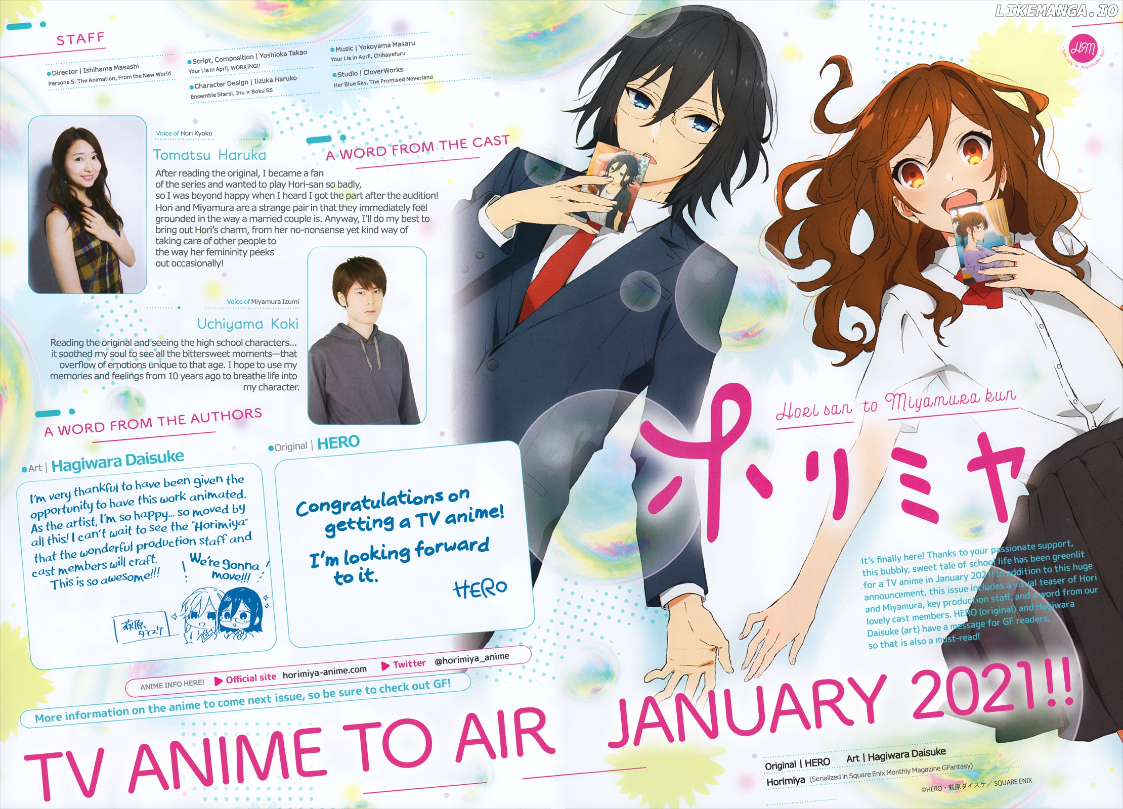 Read Horimiya En Manga Online