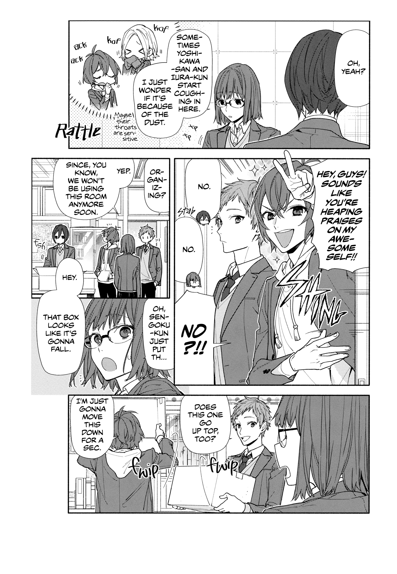 Read Horimiya En Manga Online