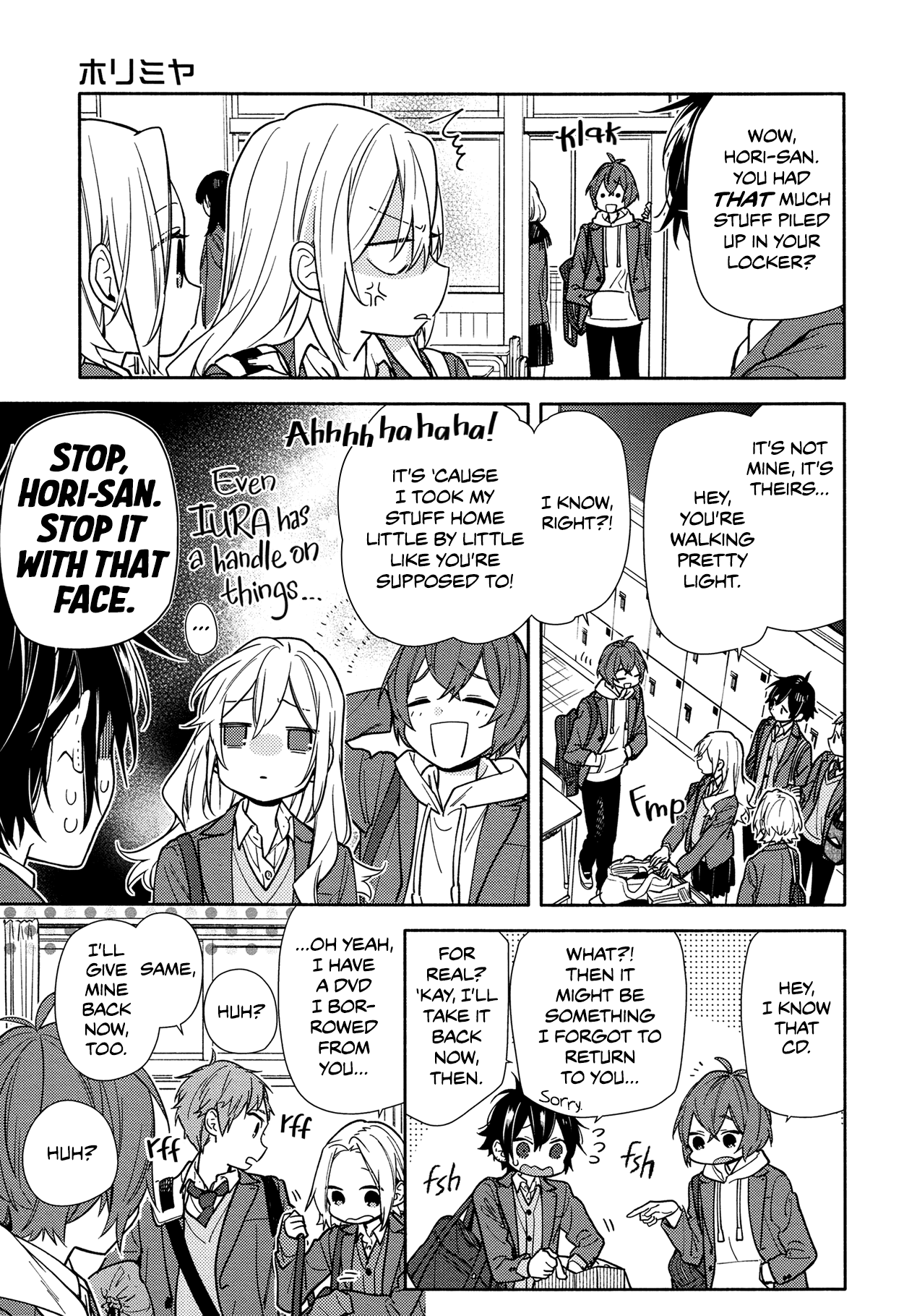 Read Horimiya En Manga Online