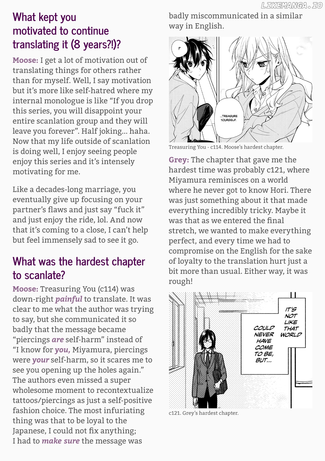 Read Horimiya En Manga Online