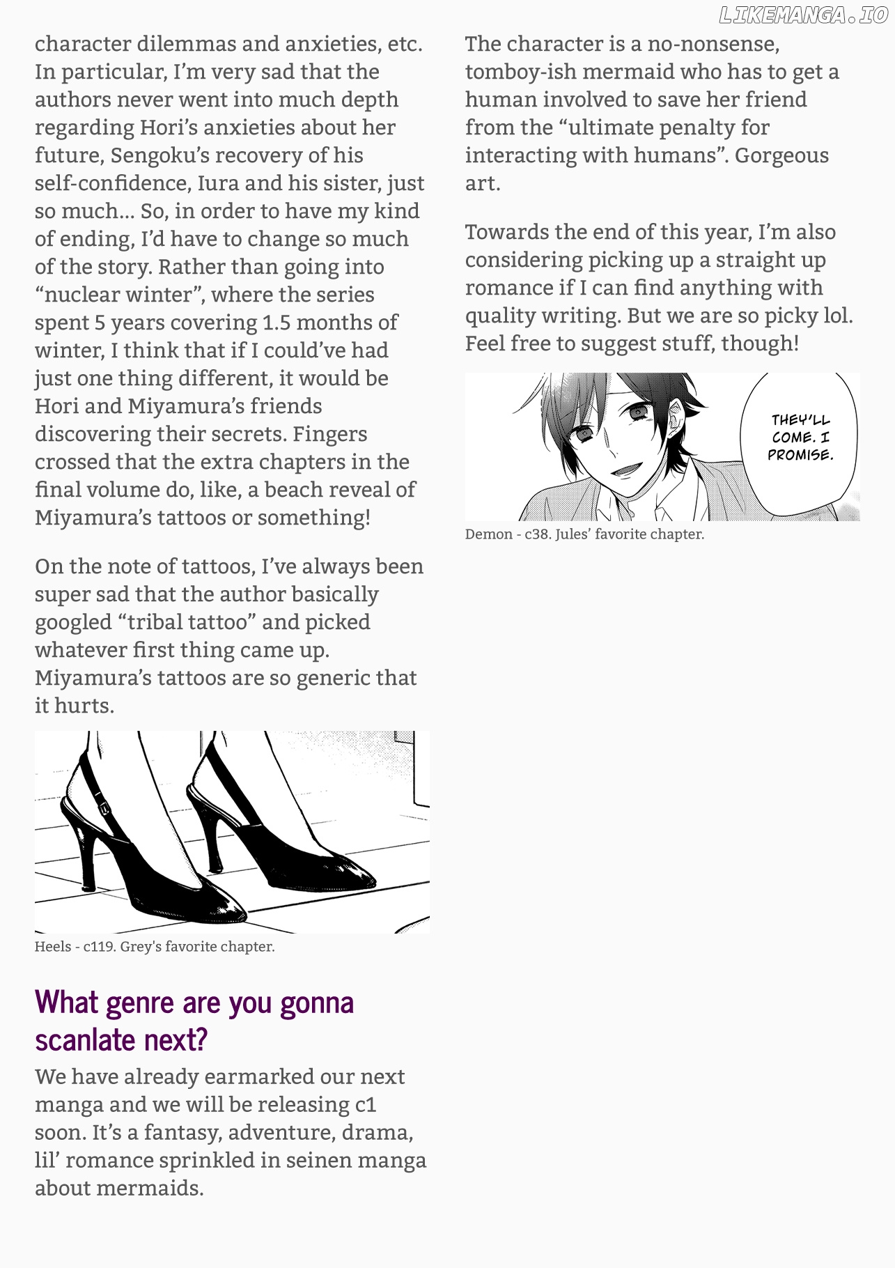 Read Horimiya En Manga Online
