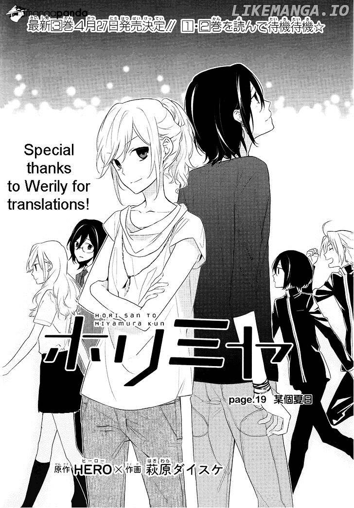 Read Horimiya En Manga Online