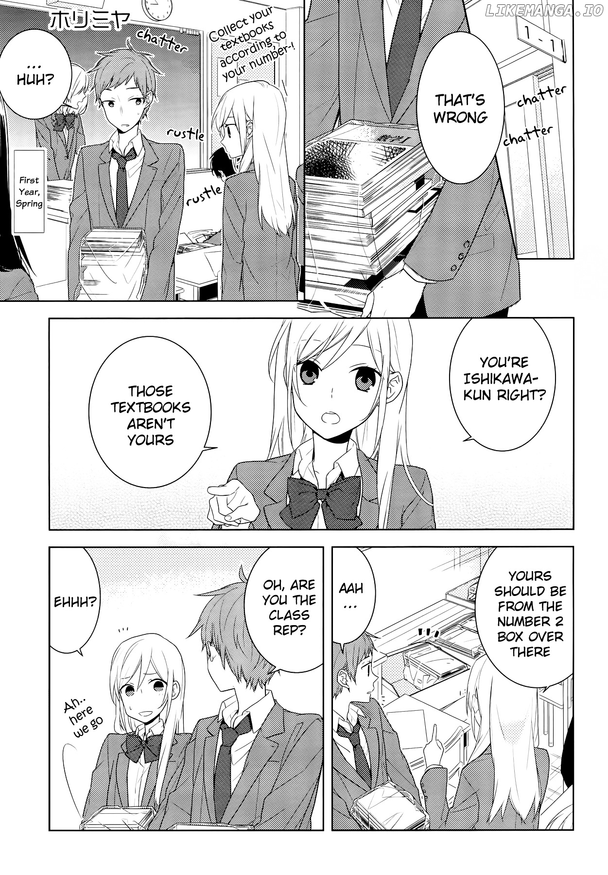 Read Horimiya En Manga Online
