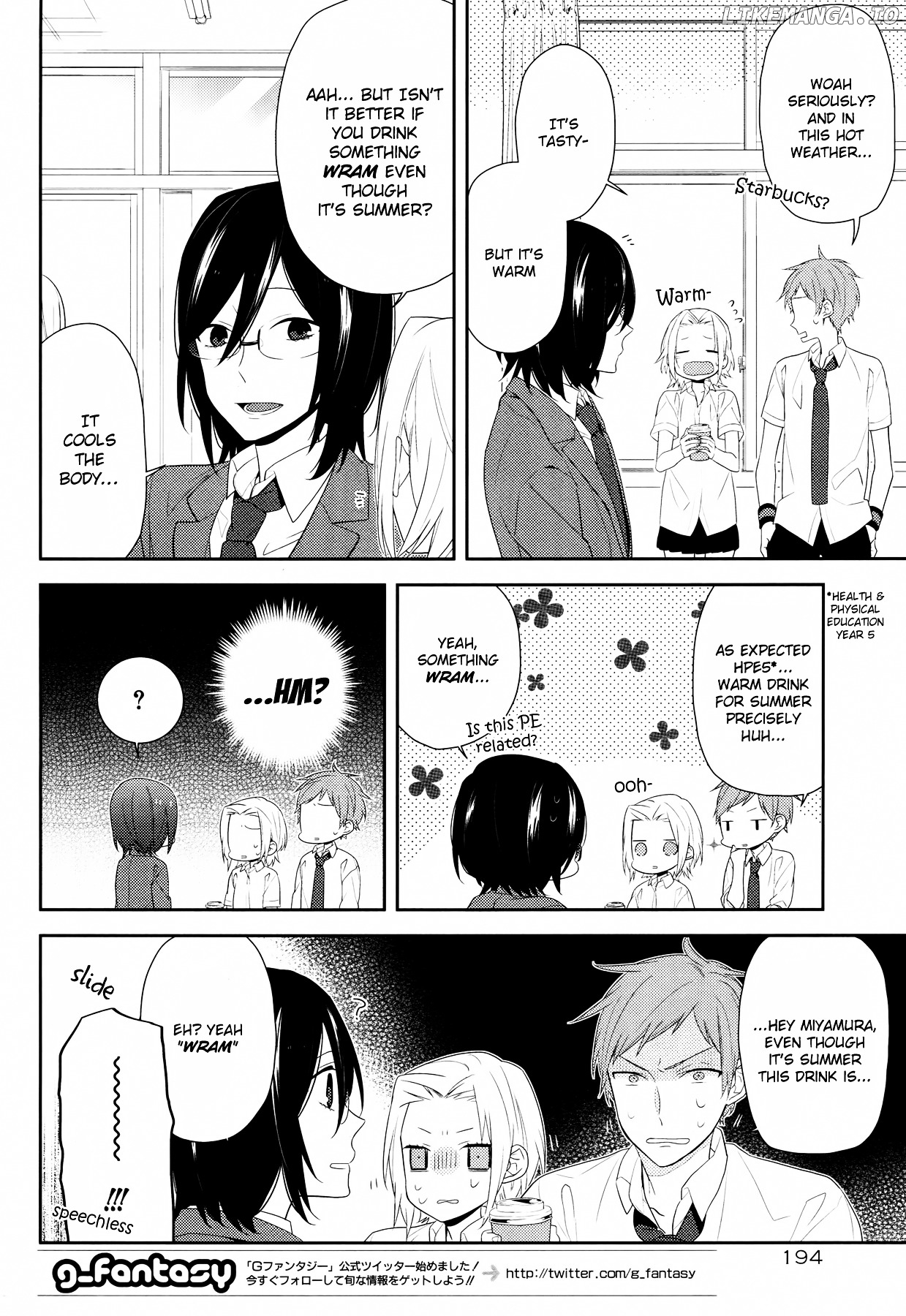 Read Horimiya En Manga Online
