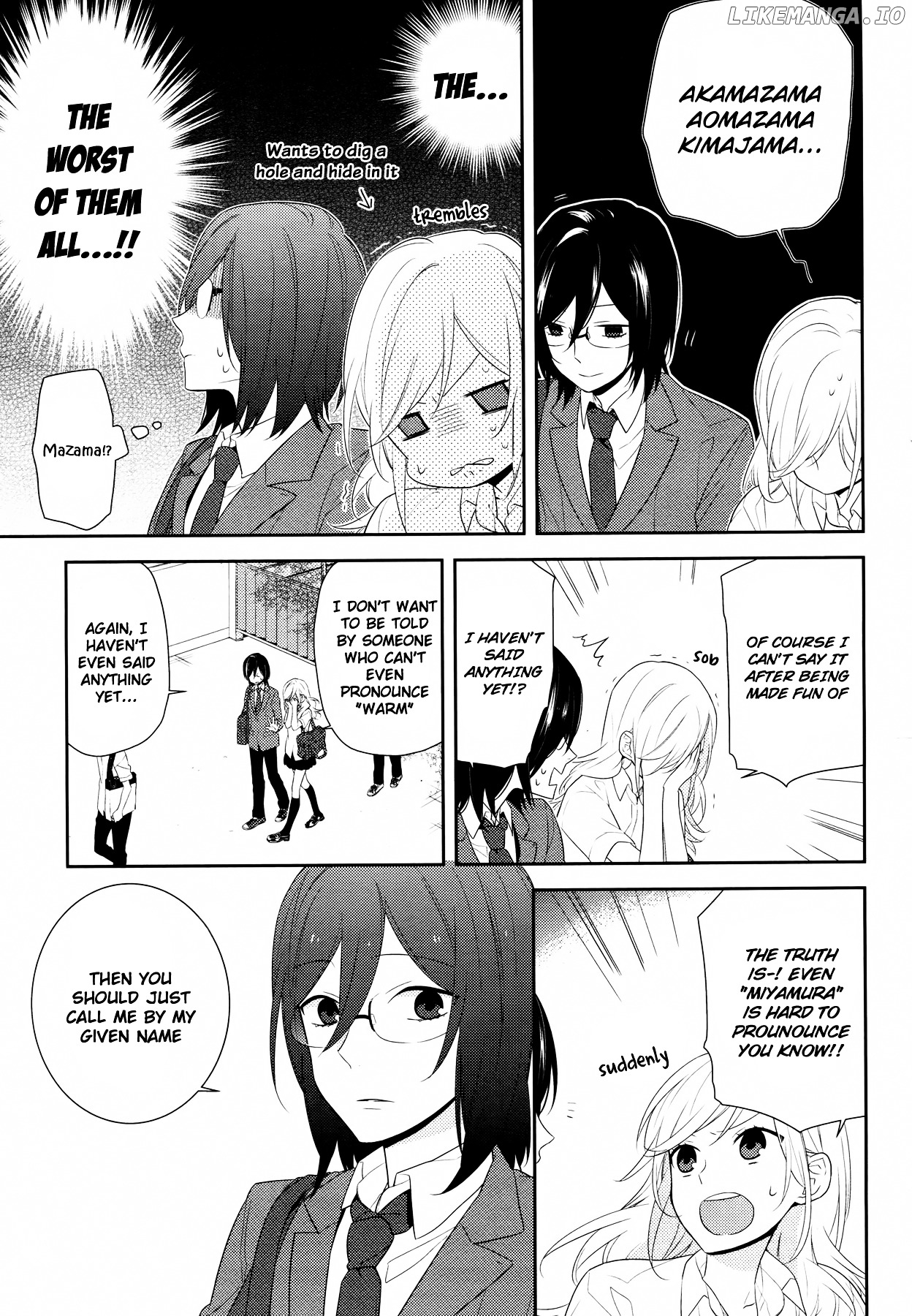 Read Horimiya En Manga Online