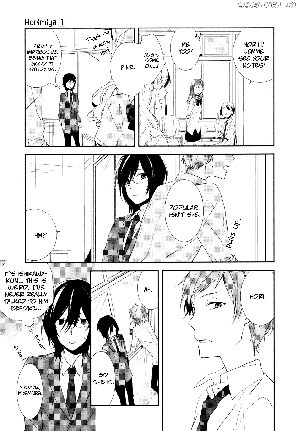 Read Horimiya En Manga Online