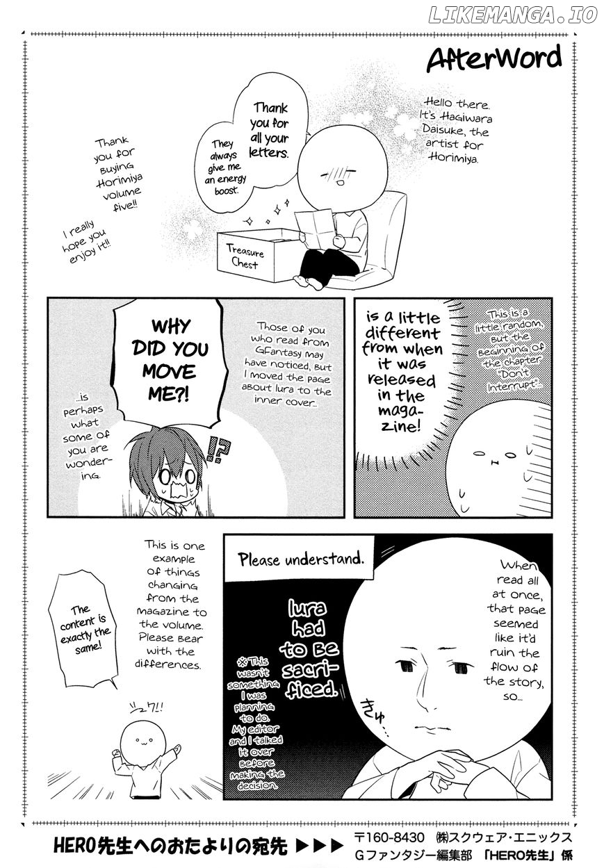 Read Horimiya En Manga Online