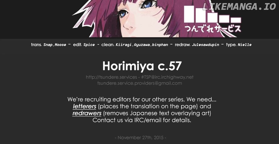 Read Horimiya En Manga Online