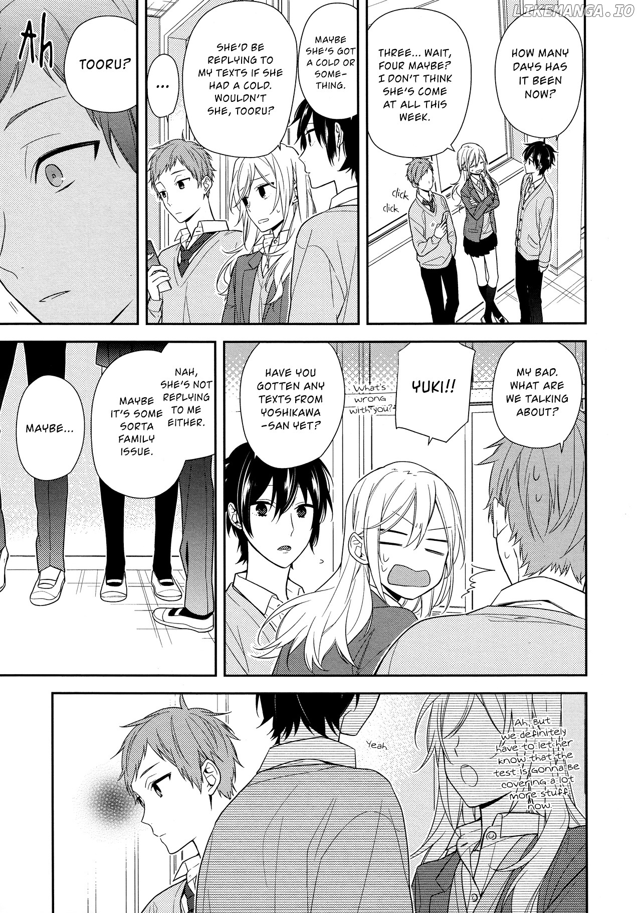Read Horimiya En Manga Online