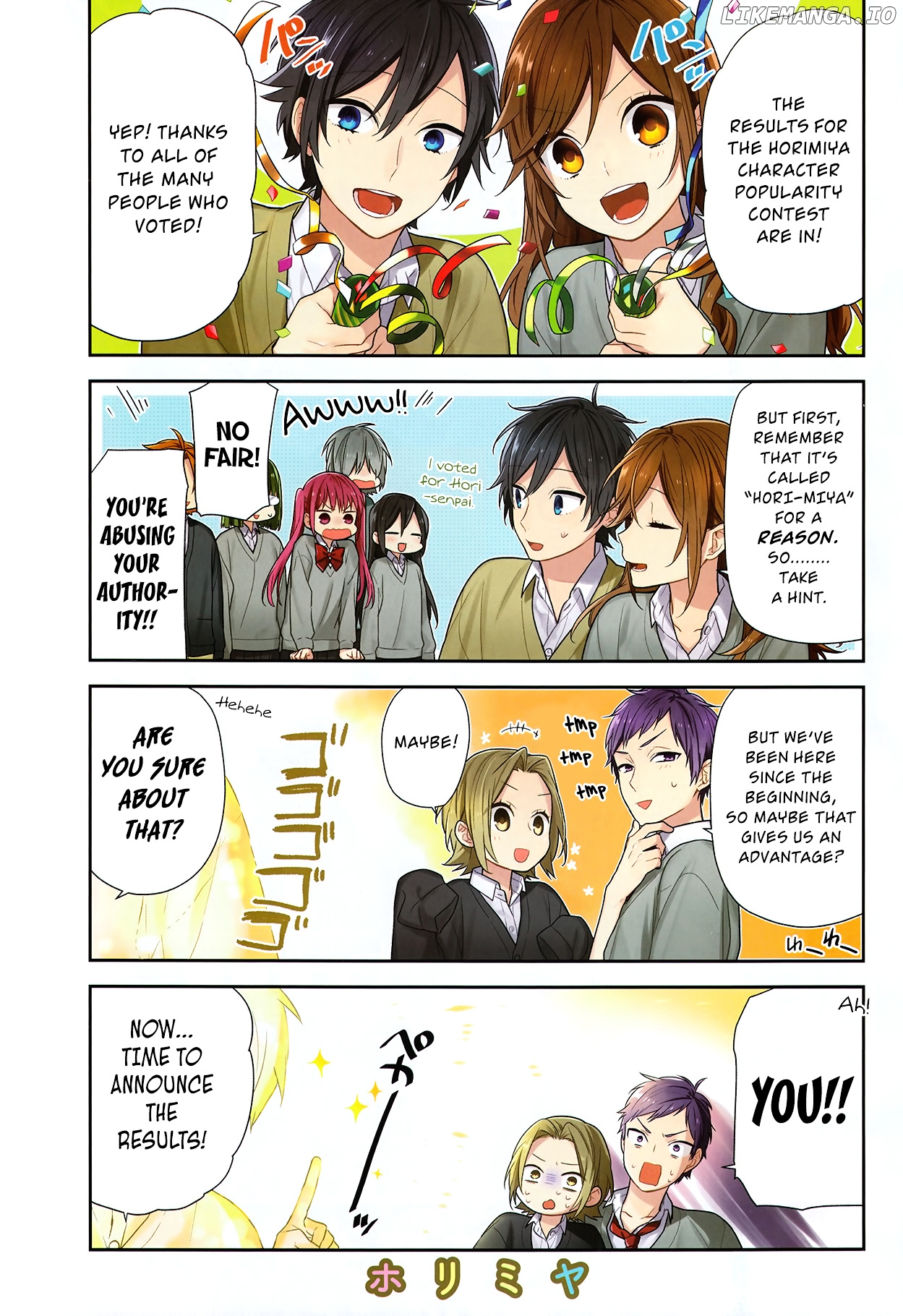 Read Horimiya En Manga Online