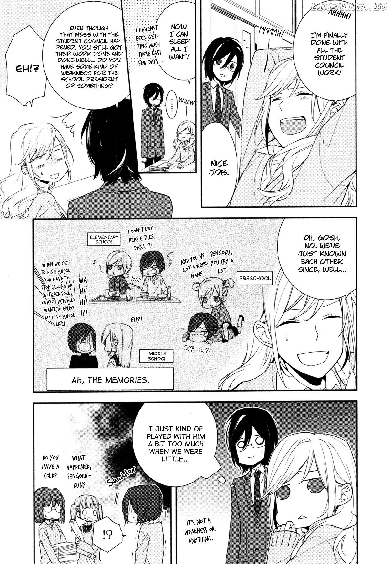 Read Horimiya En Manga Online