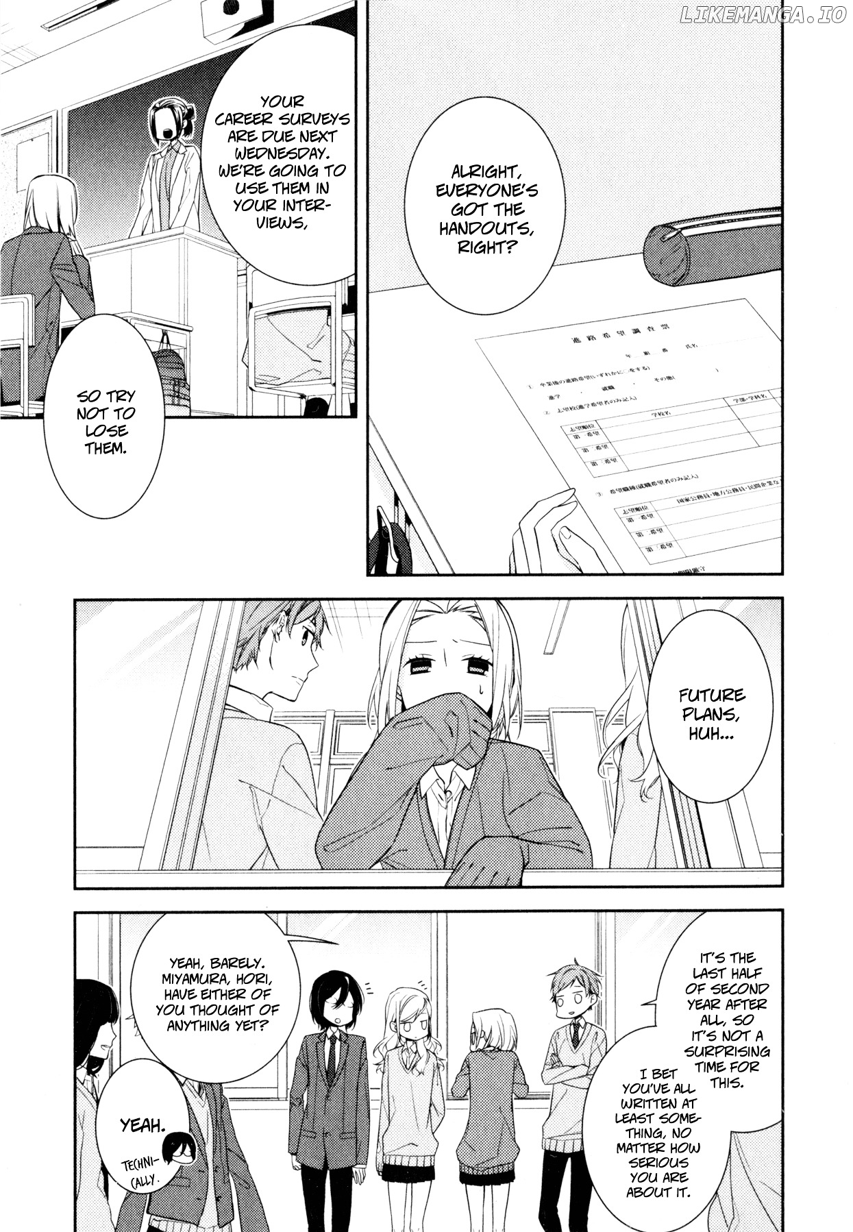 Read Horimiya En Manga Online