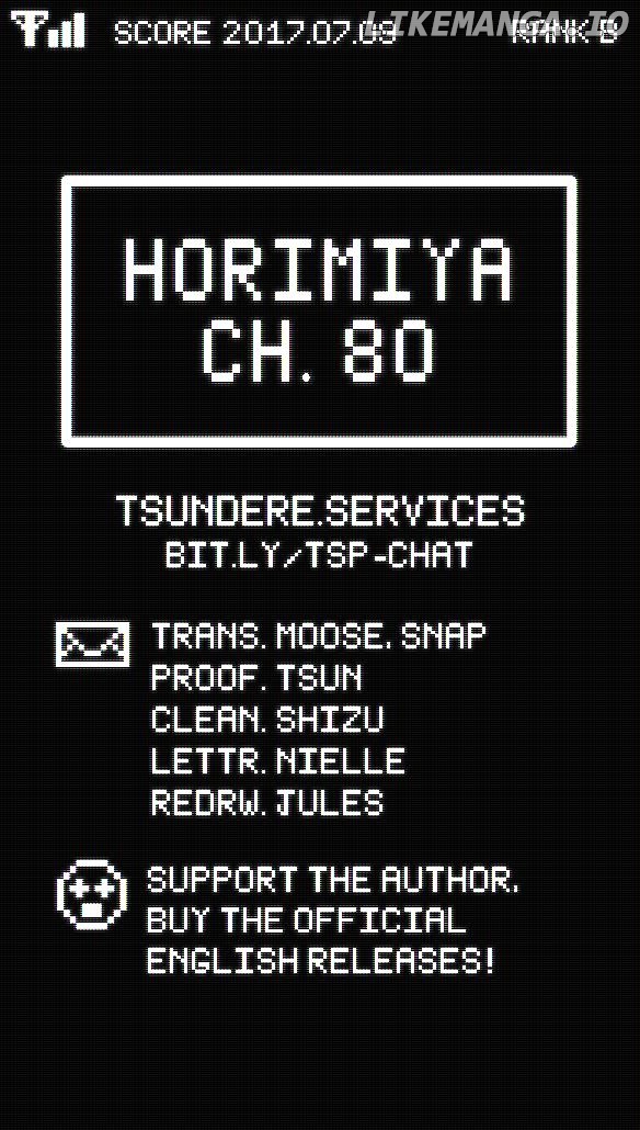 Read Horimiya En Manga Online