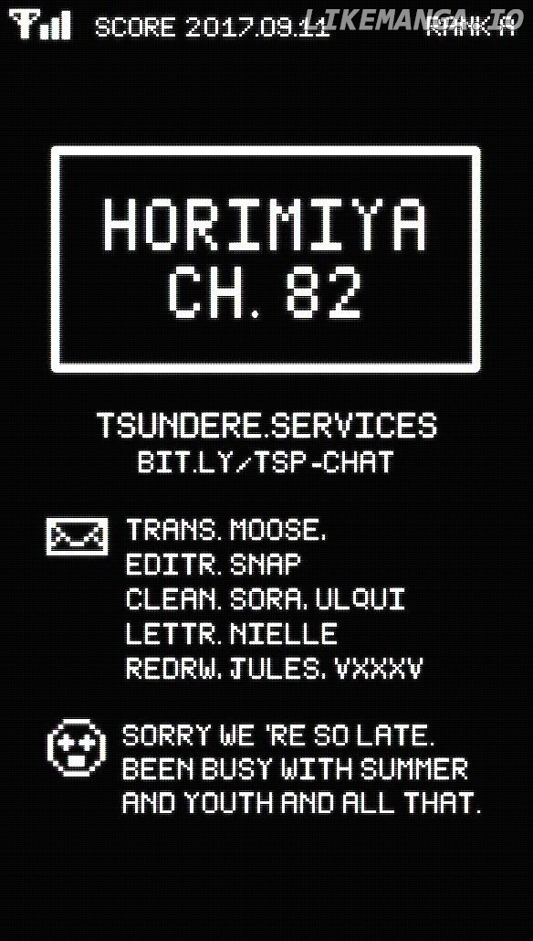 Read Horimiya En Manga Online
