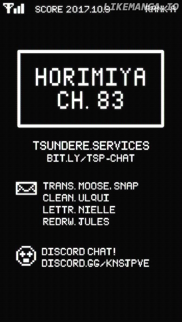 Read Horimiya En Manga Online