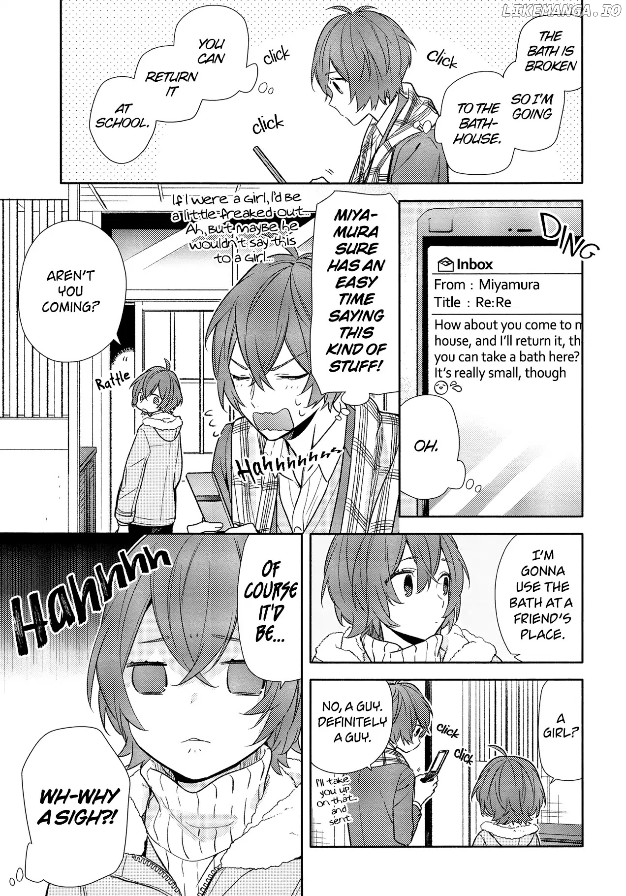 Read Horimiya En Manga Online