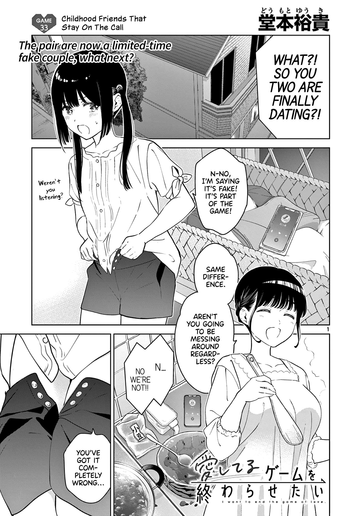 Read I Want to End this Love Game En Manga Online
