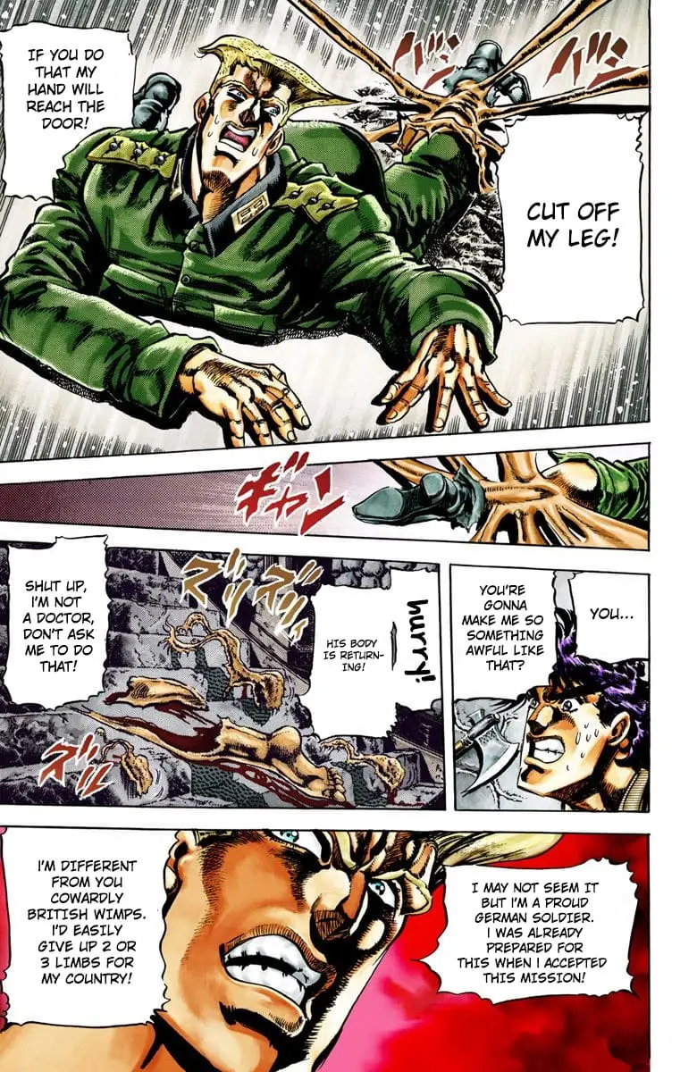 Read JoJos Bizarre Adventure Part 2 Battle Tendency En Manga Online