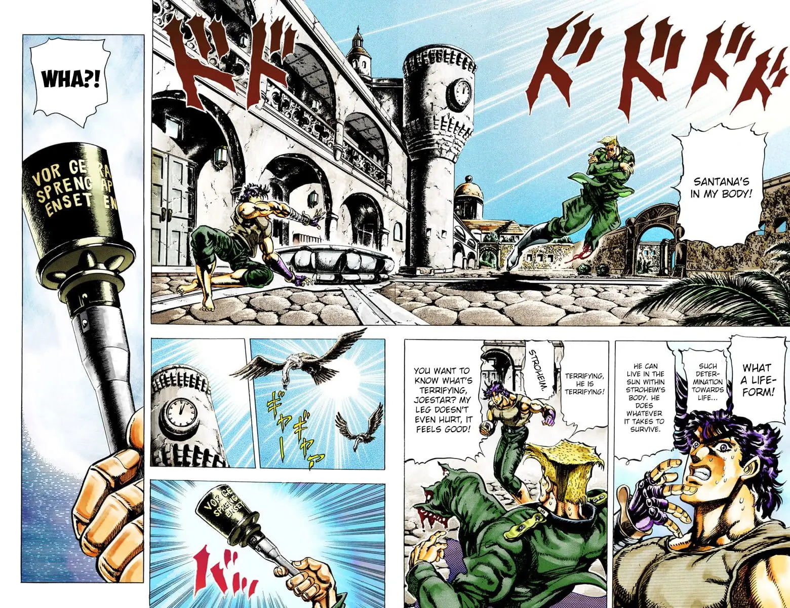 Read JoJos Bizarre Adventure Part 2 Battle Tendency En Manga Online