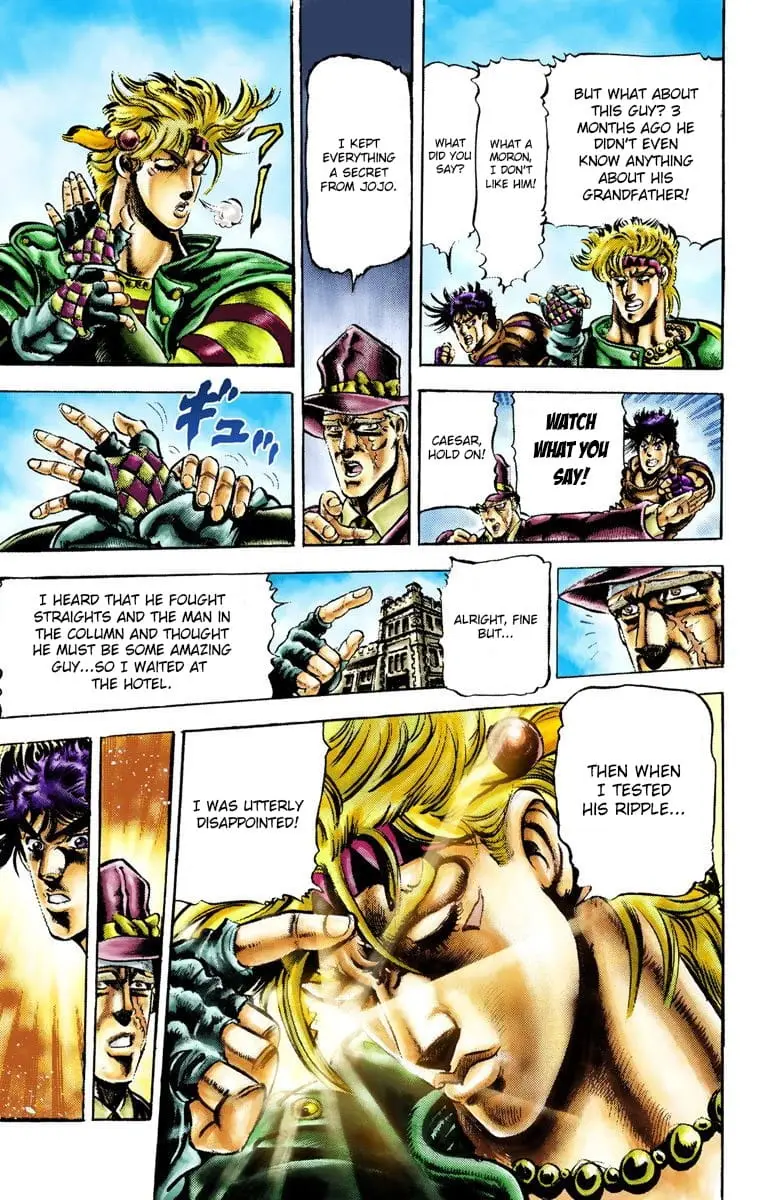 Read JoJos Bizarre Adventure Part 2 Battle Tendency En Manga Online