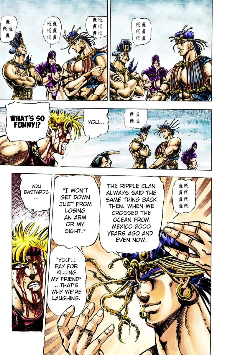 Read JoJos Bizarre Adventure Part 2 Battle Tendency En Manga Online