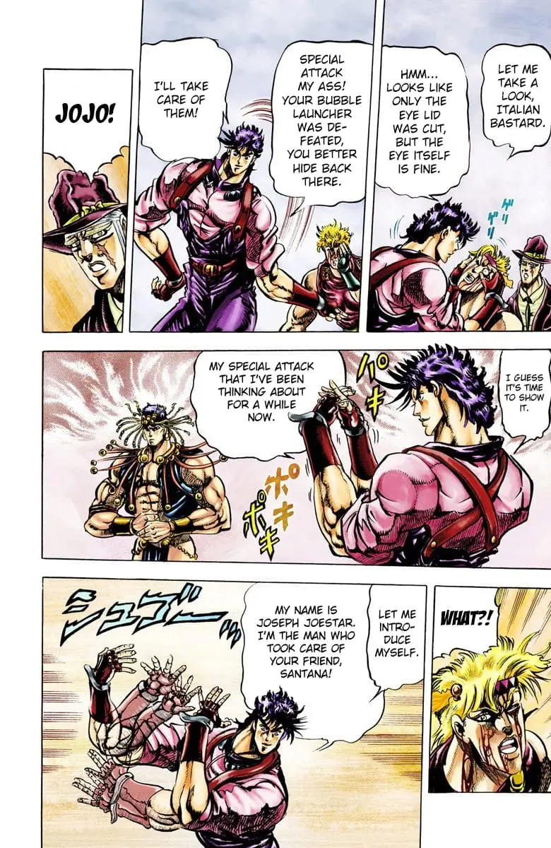 Read JoJos Bizarre Adventure Part 2 Battle Tendency En Manga Online