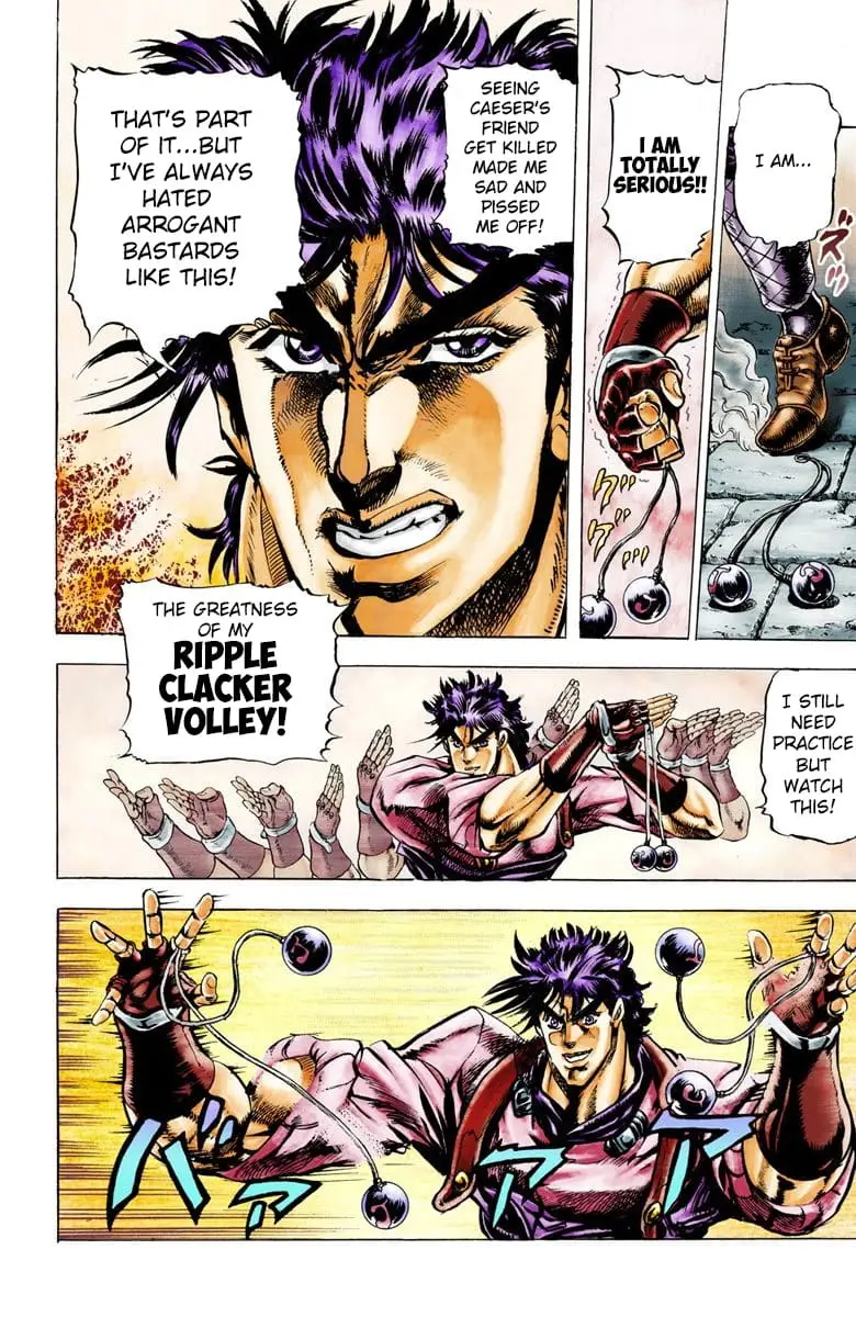 Read JoJos Bizarre Adventure Part 2 Battle Tendency En Manga Online